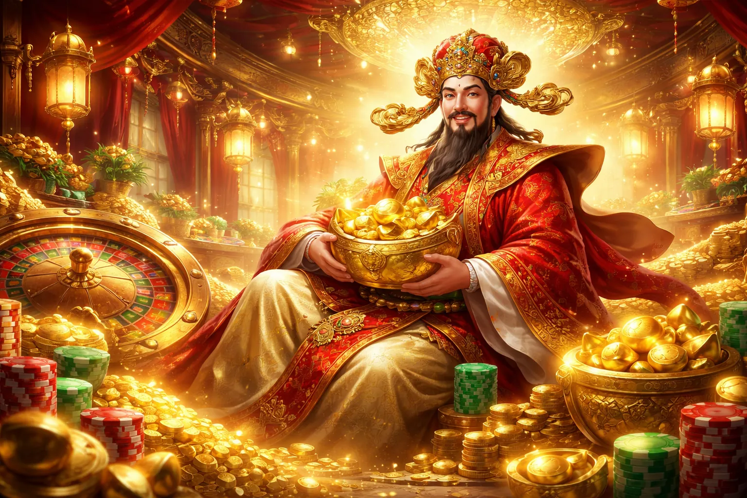 Sân vận động với khán giả cổ vũ, hiển thị các tùy chọn cá cược thể thao trực tuyến trên màn hình lớn, với màu sắc chủ đạo #E53935 và #FF5A4F.